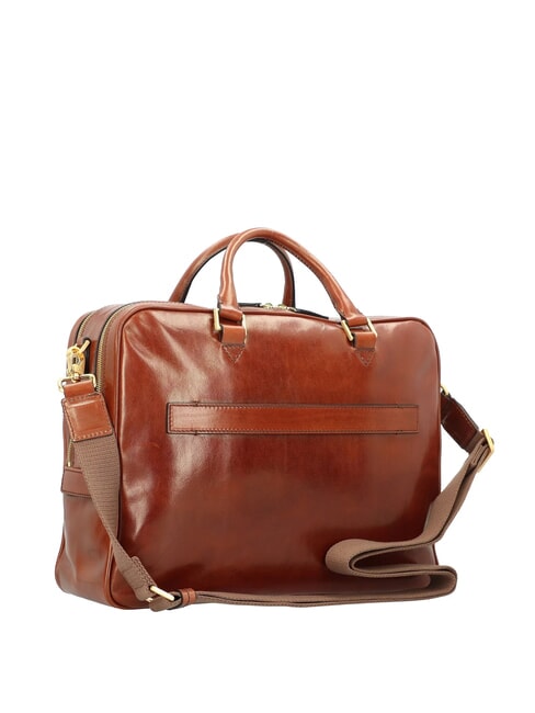 STORY UOMO maletín de cuero para portátil de 15 pulgadas BROWN - Maletines de Trabajo