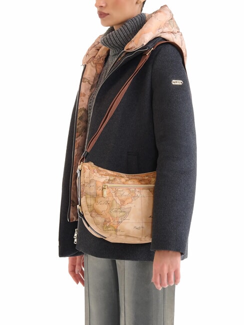 HIGHLAND SOFT  Bolsa de media luna negro - Bolsos Mujer