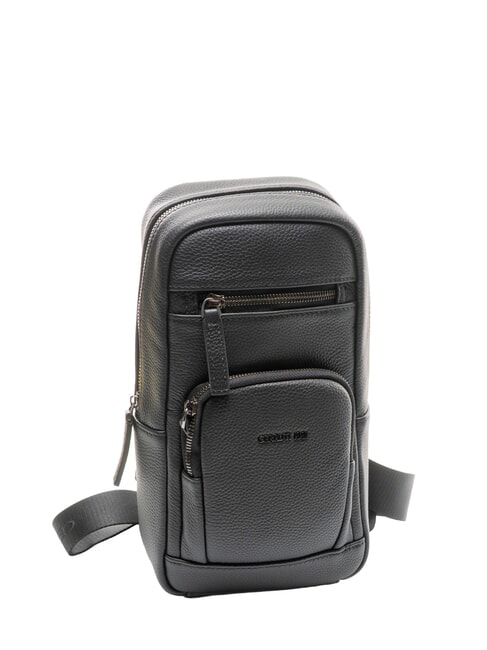 MADDOX Bolso de cuero negro - Bandoleras Hombre