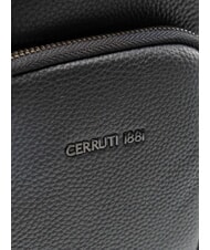 CERRUTI MADDOX Bolso de cuero negro - Bandoleras Hombre - 4