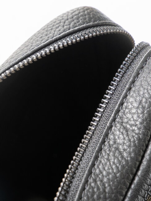 SCOTT Bolso de cuero negro - Bandoleras Hombre