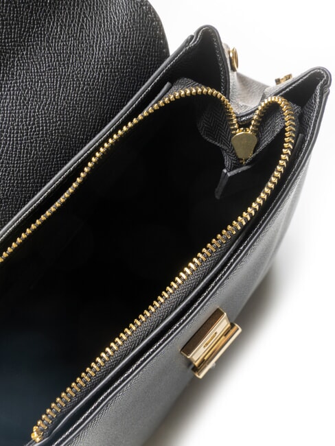 MARIANNE Mochila de cuero negro - Bolsos Mujer