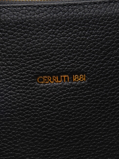 ELODIE Mochila de cuero negro - Bolsos Mujer