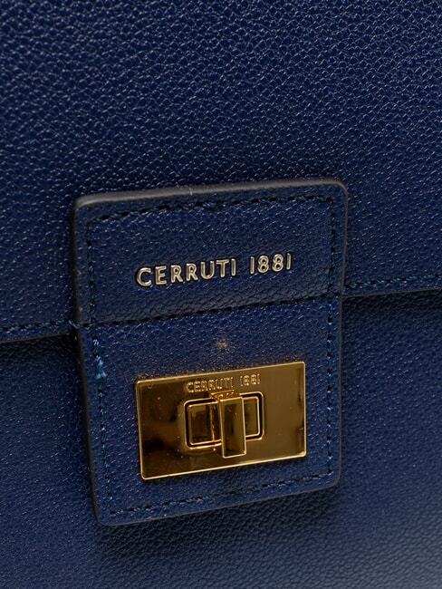 CARLA Bolso de mano con correa para el hombro azul - Bolsos Mujer