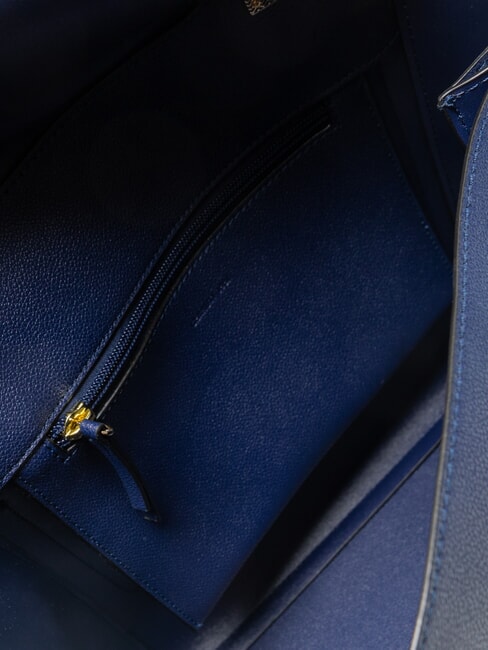 CARLA Bolso de mano con correa para el hombro azul - Bolsos Mujer