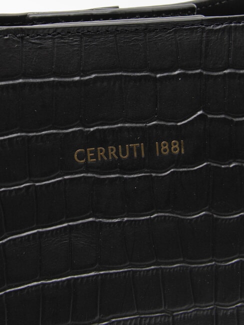 ISABELLE Bolso de hombro, de piel negro - Bolsos Mujer