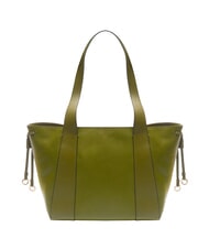 THE BRIDGE CARLOTTA Bolso shopping de piel al hombro higo verde abb. oro - Bolsos Mujer - 4