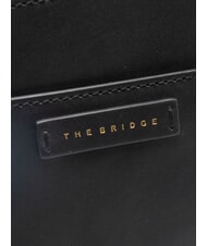THE BRIDGE CECILIA Correa de hombro de cuero Oro negro - Bolsos Mujer - 3