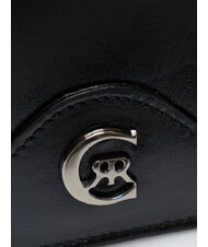 CERRUTI CERRUTIS Mini bolso de hombro, de piel negro - Bolsos Mujer - 3