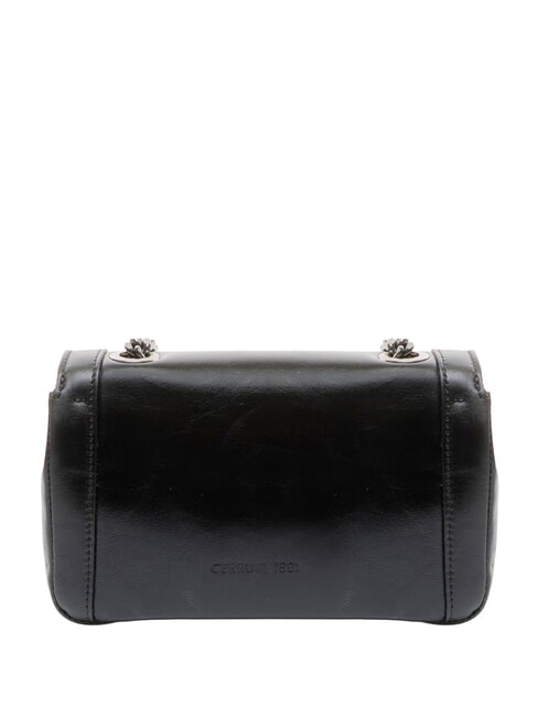 CERRUTIS Mini bolso de hombro, de piel negro - Bolsos Mujer