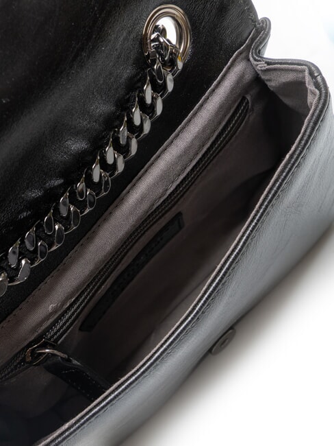 CERRUTIS Mini bolso de hombro, de piel negro - Bolsos Mujer