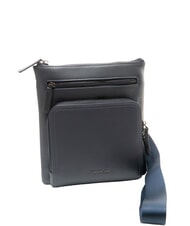 CERRUTI RORY Bolso de piel lisa azul - Bandoleras Hombre - 2