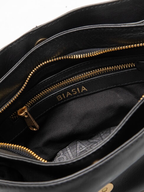 RANCH Bolso de hombro, de piel negro - Bolsos Mujer