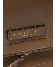THE BRIDGE ELBA Bolso de hombro, de piel ostra abb. oro - Bolsos Mujer - 3