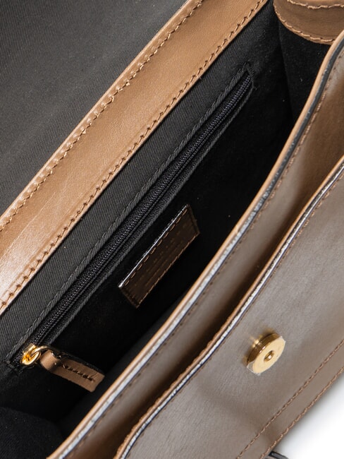 ELBA Bolso de hombro, de piel ostra abb. oro - Bolsos Mujer