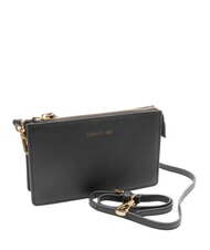 CERRUTI CERRUTIS Bolso de mano tipo clutch con correa para el hombro, de piel - Bolsos Mujer