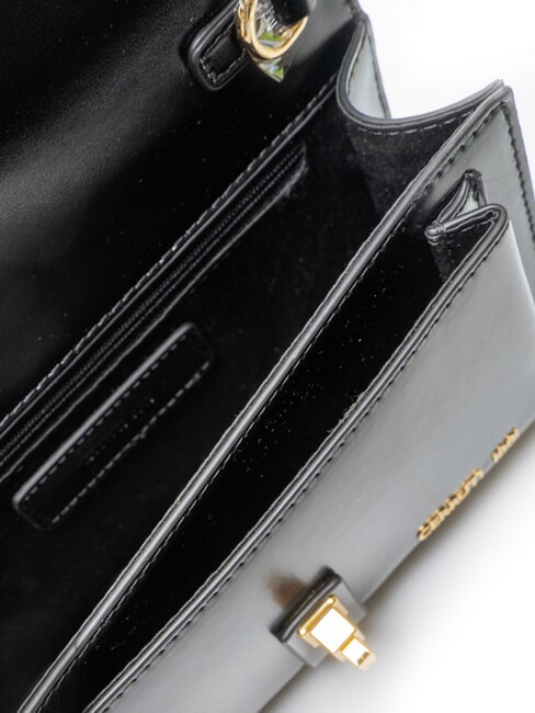 SAMANTHA Mini bolso de hombro, de piel negro - Bolsos Mujer