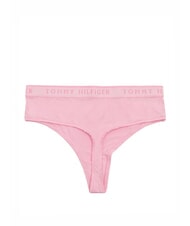 TOMMY HILFIGER TH Tanga de talle alto con elástico con logo - Calzoncillos de mujer