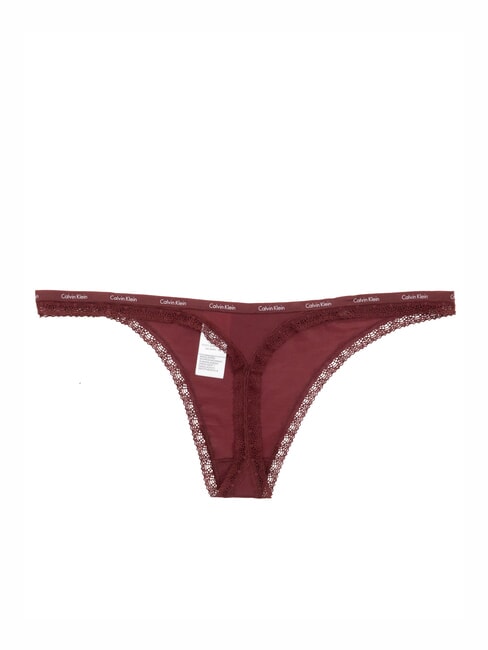 CK Tanga con encaje puerto leonado - Calzoncillos de mujer