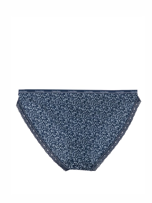 CK Vestido camisero con encaje microescarcha sombra azul - Calzoncillos de mujer