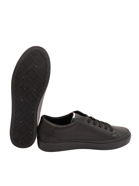 TH Zapatillas de cuero negro - Zapatos Hombre