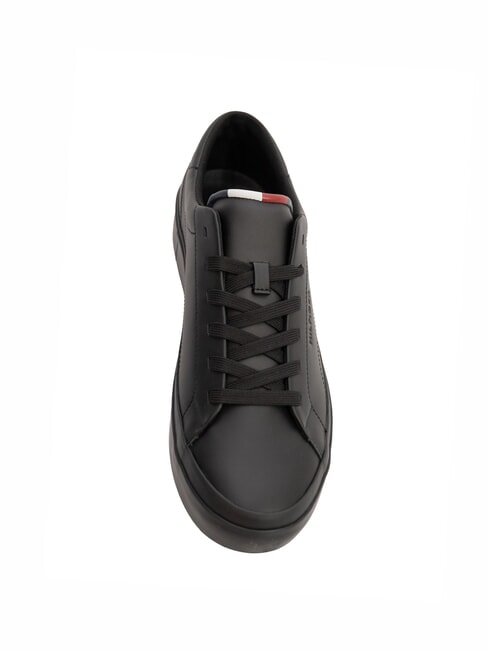 TH Zapatillas de cuero negro - Zapatos Hombre