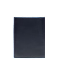 PIQUADRO BLUE SQUARE Cartera vertical de cuero azul - Carteras Hombre - 4
