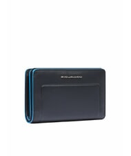 PIQUADRO ATLAS Cartera mediana de cuero nero2 - Carteras Mujer - 4