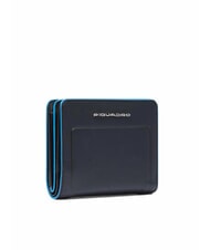 PIQUADRO ATLAS Cartera compacta de piel para mujer nero2 - Carteras Mujer - 4