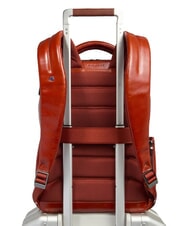 PIQUADRO BLUE SQUARE Mochila para portátil de 14" con control rápido cuero4 - Mochilas para portátil - 3