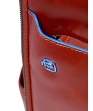 PIQUADRO BLUE SQUARE Mochila para portátil de 14" con control rápido cuero4 - Mochilas para portátil - 4