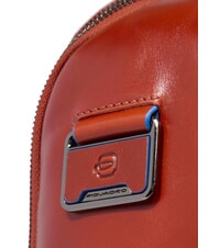 PIQUADRO BLUE SQUARE Mochila para portátil de 14" con control rápido cuero4 - Mochilas para portátil - 5