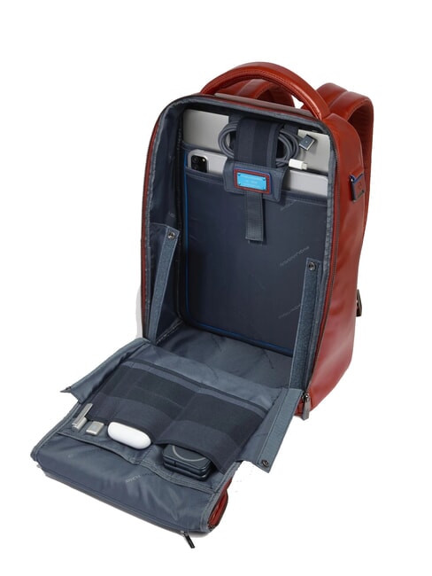 BLUE SQUARE Mochila para portátil de 14" con control rápido cuero4 - Mochilas para portátil