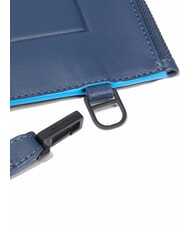 PIQUADRO ATLAS Funda de piel para iPad para hombre azul - Fundas para tablet & Organizer - 4
