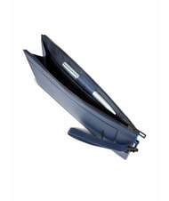 PIQUADRO ATLAS Funda de piel para iPad para hombre azul - Fundas para tablet & Organizer - 5