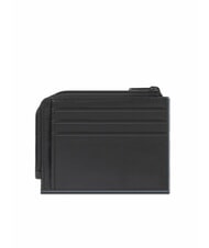 PIQUADRO ATLAS Monedero plano de piel para tarjetas y monedas - Carteras Hombre
