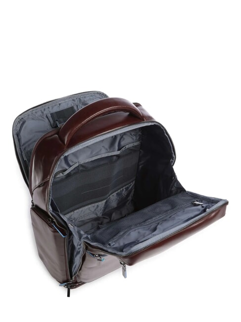 BLUE SQUARE  Mochila de cuero para portátil de 15,6" CAOBA - Mochilas para portátil