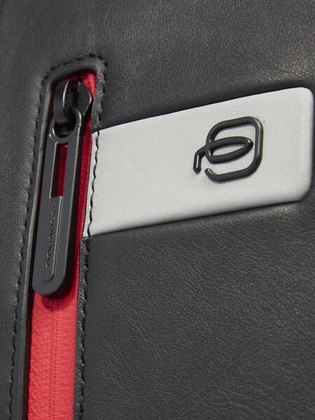 URBAN Mochila para portátil de 14", en piel Gris - Mochilas para portátil