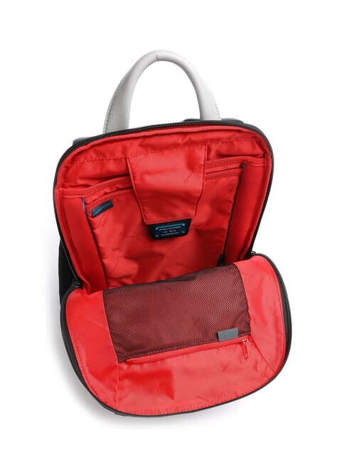 URBAN Mochila para portátil de 14", en piel Gris - Mochilas para portátil