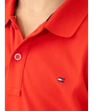 TOMMY HILFIGER TH KIDS Polo de manga larga para ni&ntilde;os carmes&iacute; intenso - Camiseta ni&ntilde;o - 3