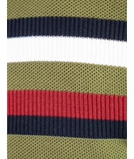 TOMMY HILFIGER TH KIDS Su&eacute;ter de algod&oacute;n de cuello redondo para ni&ntilde;os putting green - Su&eacute;teres para ni&ntilde;os - 3