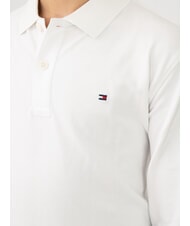 TOMMY HILFIGER TH KIDS Polo de manga larga para niños PVH Blanco Clásico - Camiseta niño - 3