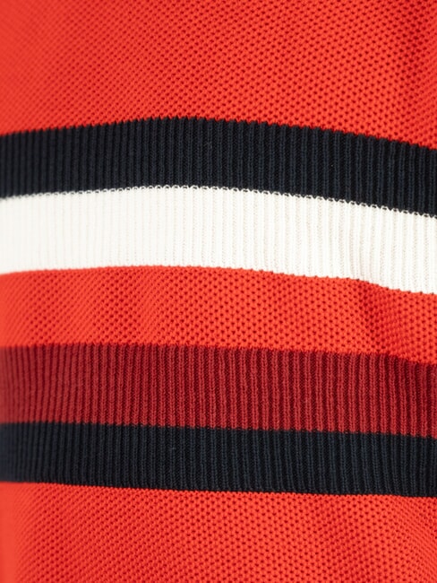 TH KIDS Su&eacute;ter de algod&oacute;n de cuello redondo para ni&ntilde;os carmes&iacute; intenso - Su&eacute;teres para ni&ntilde;os