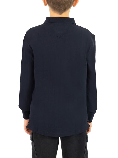 TH KIDS Polo de manga larga para niños cielo del desierto - Camiseta niño