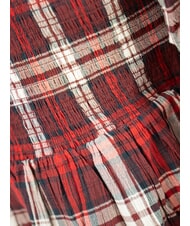 TOMMY HILFIGER TH KIDS Vestido de cuadros de manga larga para ni&ntilde;as verificaci&oacute;n m&uacute;ltiple - Vestidos de ni&ntilde;as - 3