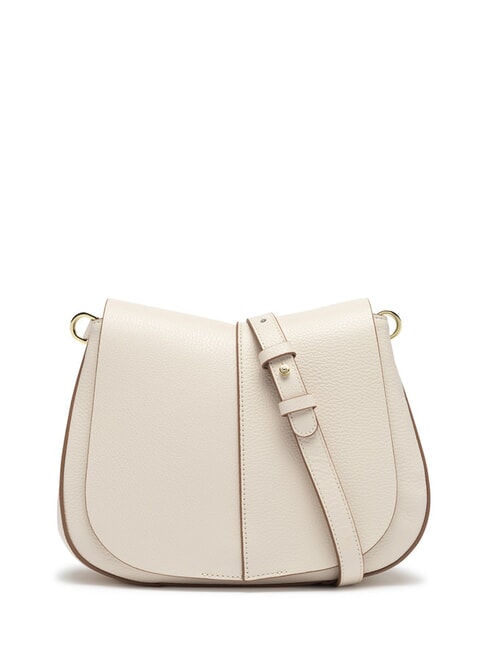 HELENA ROUND Bolso de piel con doble bandolera MÁRMOL - Bolsos Mujer