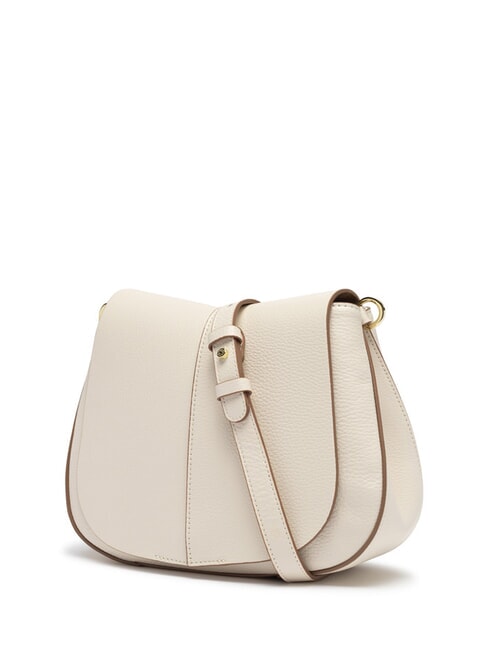 HELENA ROUND Bolso de piel con doble bandolera MÁRMOL - Bolsos Mujer