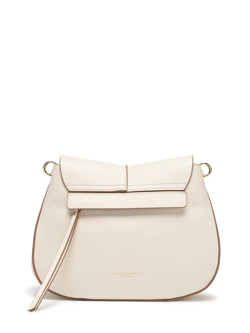 HELENA ROUND Bolso de piel con doble bandolera MÁRMOL - Bolsos Mujer