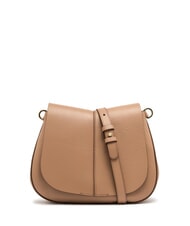 GIANNI CHIARINI HELENA ROUND Bolso de piel con doble bandolera arcilla - Bolsos Mujer - 2