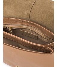 GIANNI CHIARINI HELENA ROUND Bolso de piel con doble bandolera arcilla - Bolsos Mujer - 5